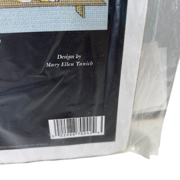Jeanette Crews Designs Cross-Stitch Kit Yoga and Cats New NOS #1198-11-K - Picture 4 of 6